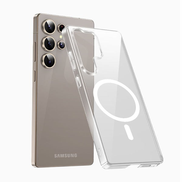 Keephone Galaxy S25 Ultra Hybrid Pro MagSafe Case Clear Keephone Galaxy S25 Ultra Hybrid Pro MagSafe Case Clear